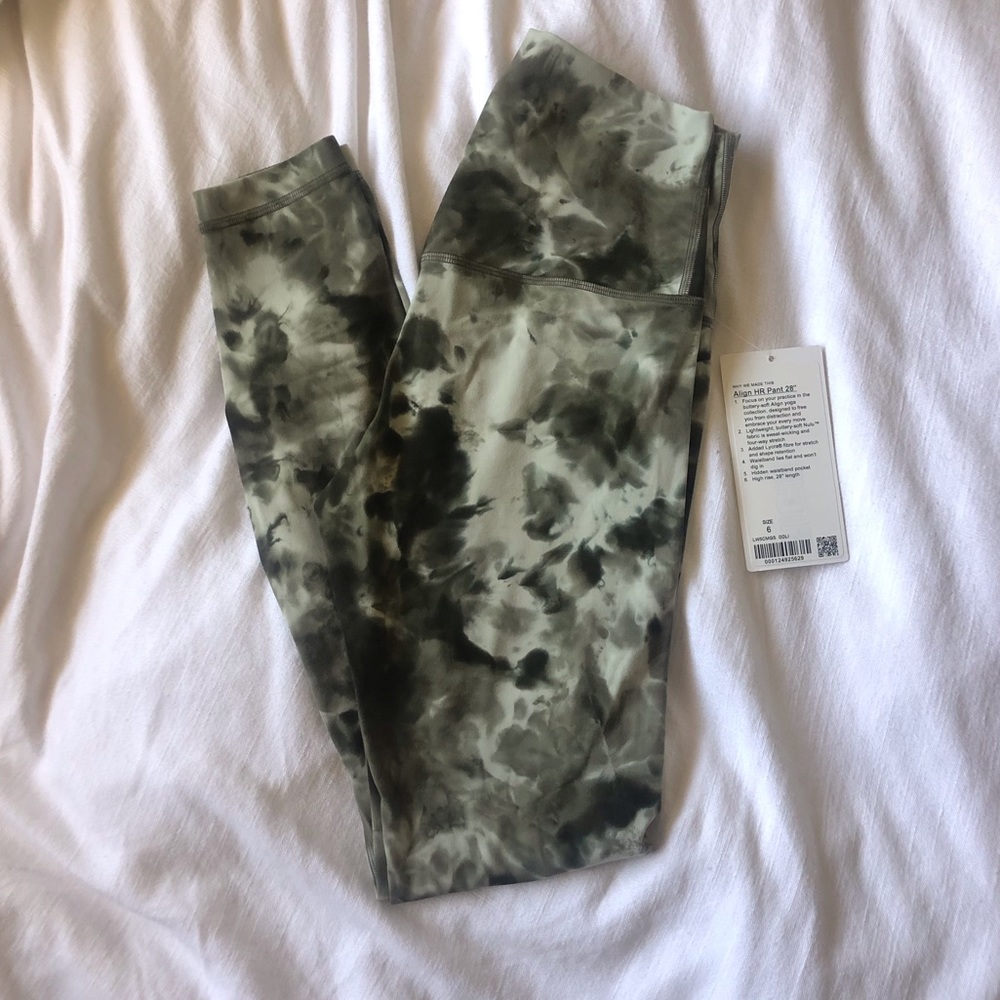 Lululemon align 28” diamond dye leggings